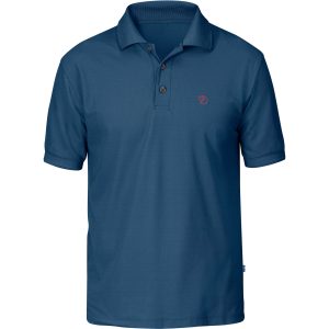 Polo Fjällräven Crowley Pique shirt para hombre color Uncle Blue
