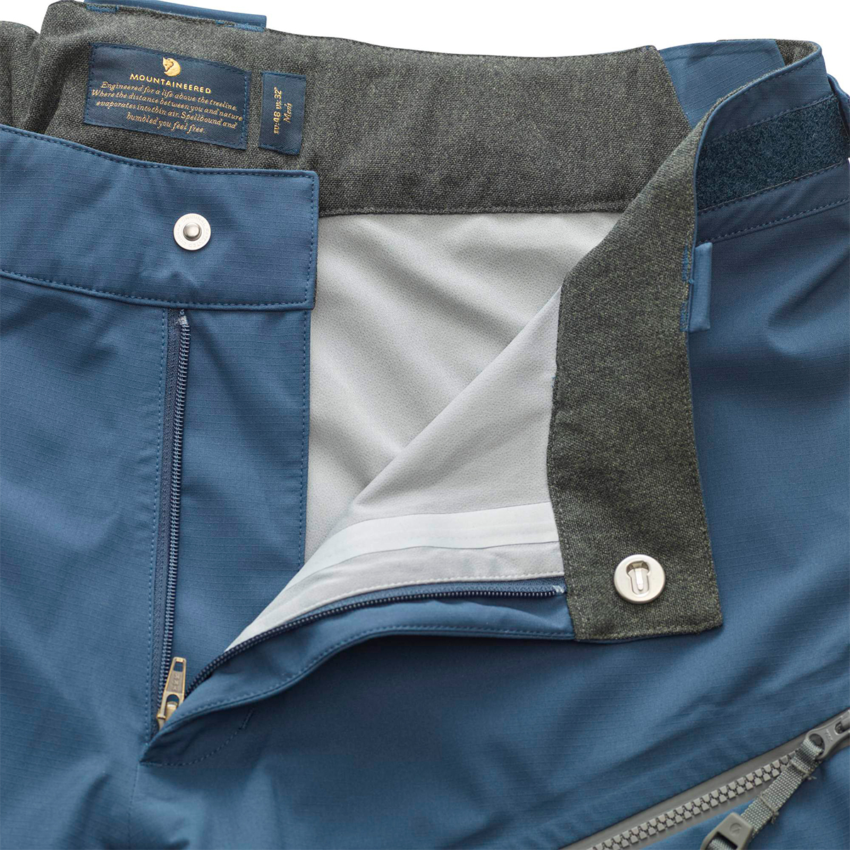 Pantalones Bergtagen Eco-shell Fjallraven para hombre - Imagen 2