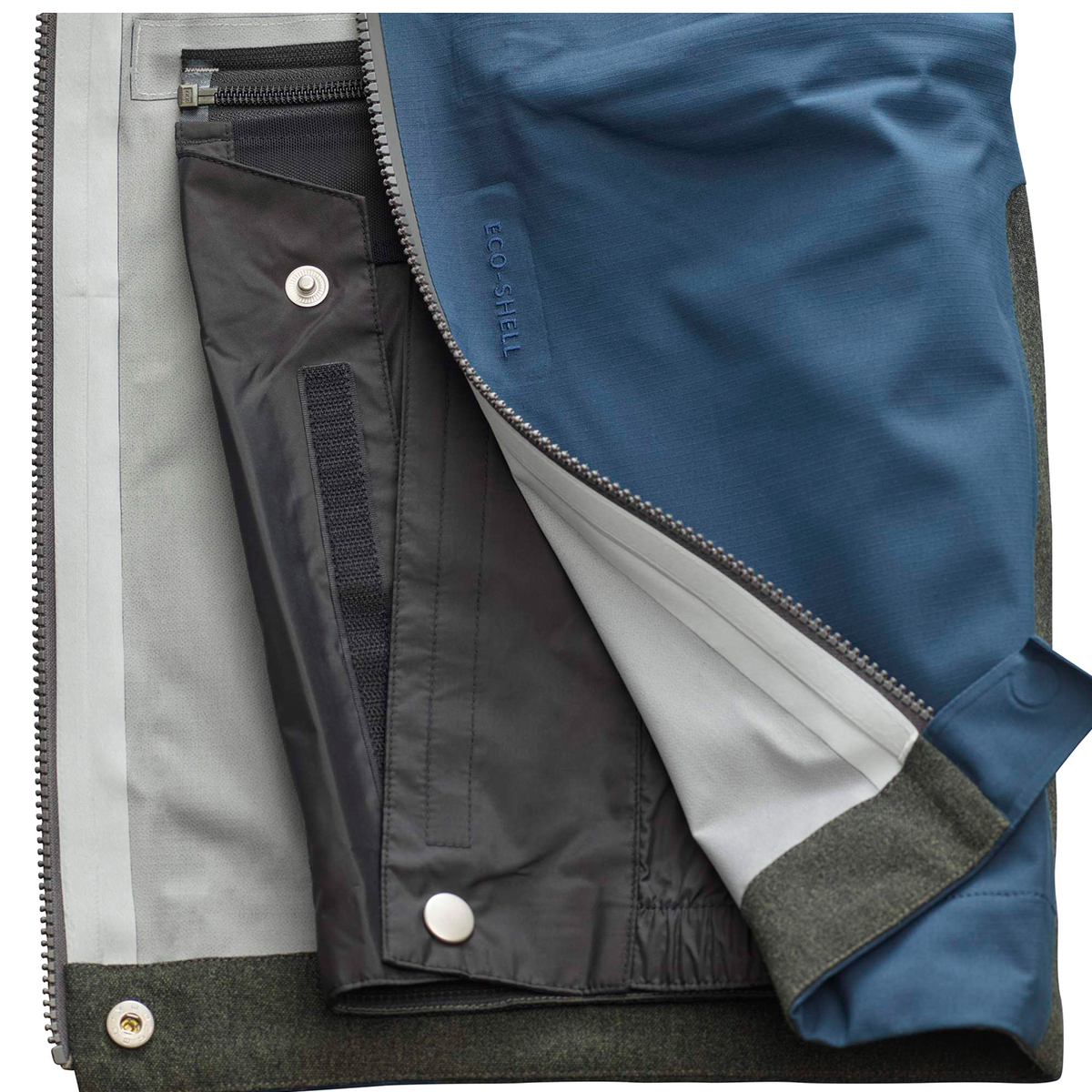 Pantalones Bergtagen Eco-shell Fjallraven para hombre - Imagen 4