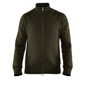 Cárdigan en punto clásico Fjallraven para hombre